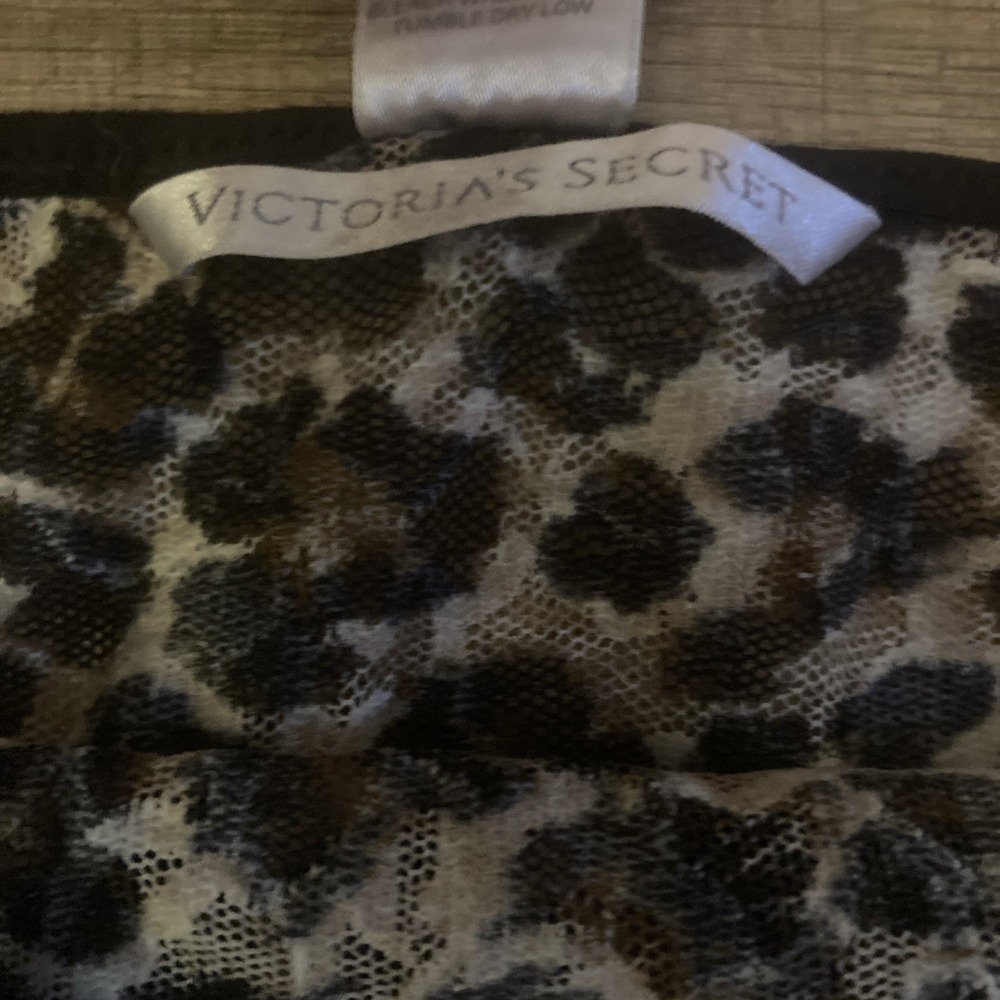 Vintage Victoria's Secret Slip Dress Lingerie Leopard Y2K Size M Bella Swan - Picture 5 of 7